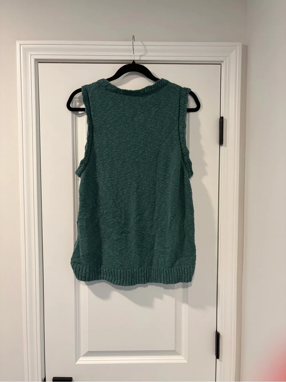 J. Crew Green Knit Sweater Vest